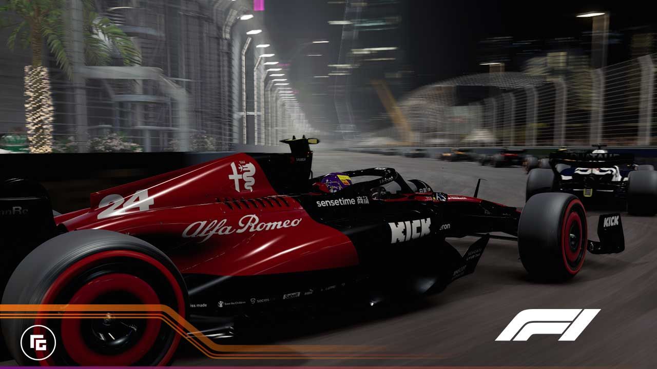 F1 23 Singapore Setup Online, My Team, Career Mode settings