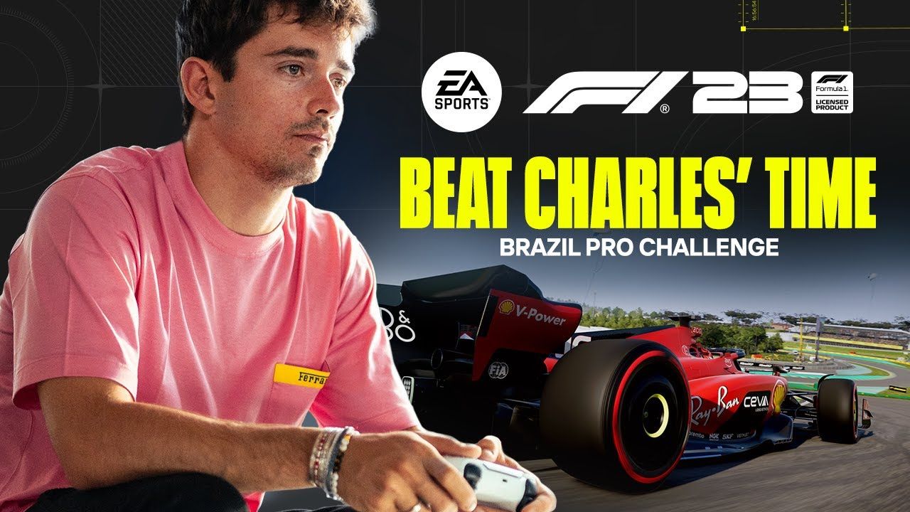 F1 23 Charles Leclerc Pro Challenge around Brazil available now