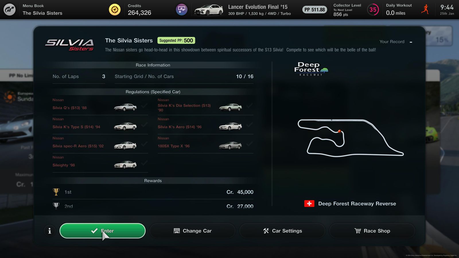 Gran Turismo 7 Weekly Challenges January Week 4 Sunday Cup Classic