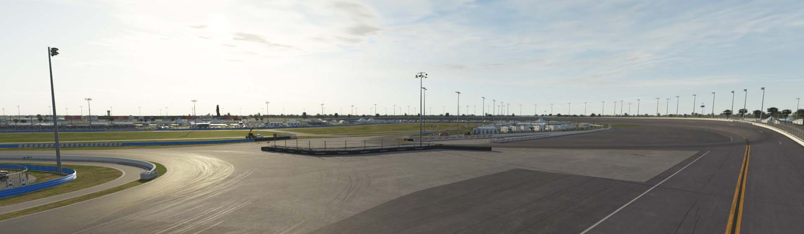Daytona International Speedway in rFactor 2.