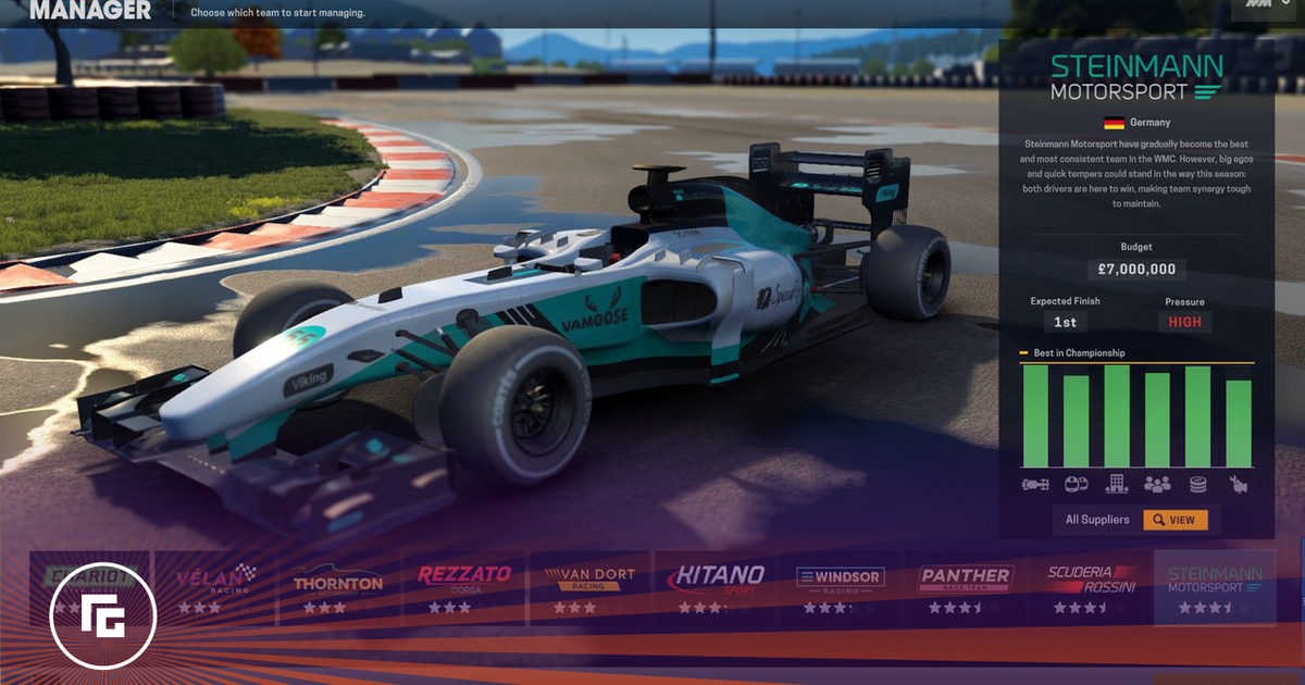 Motorsport Manager 4 Teased by Playsport Games
