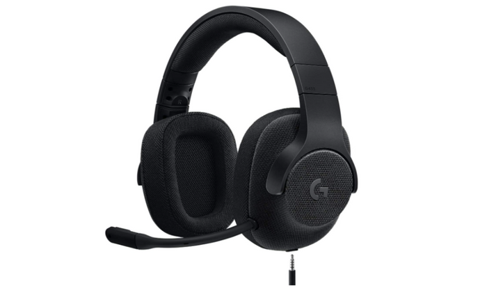 logitech g433 black headset