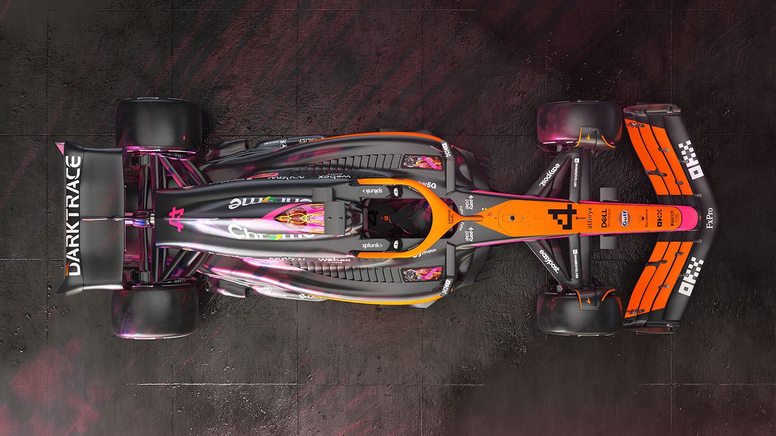 McLaren speical livery Singapore Grand Prix