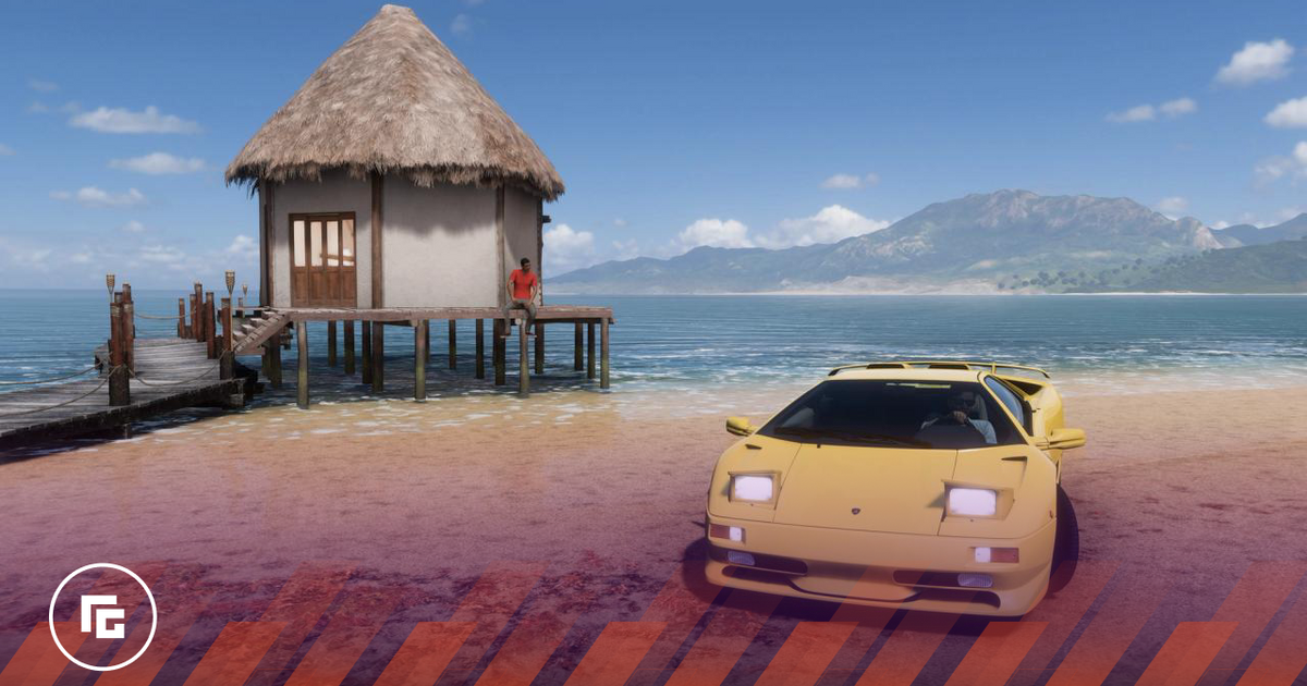 Forza Horizon 5 Lamborghini Sian Playa Azul
