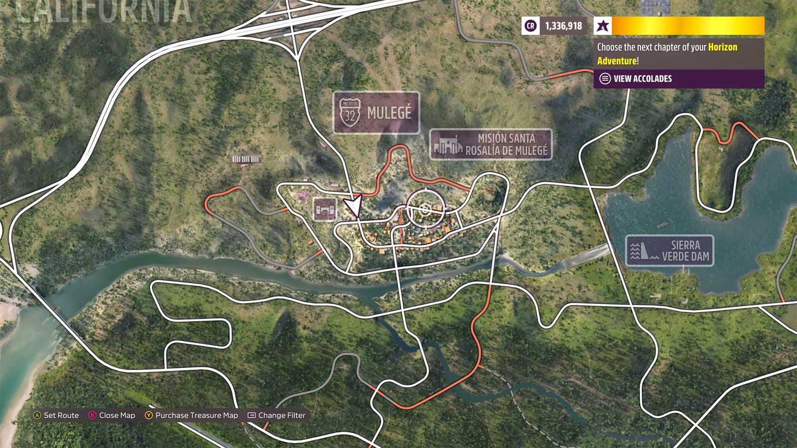 Forza Horizon 5 Arch of Mulege map location
