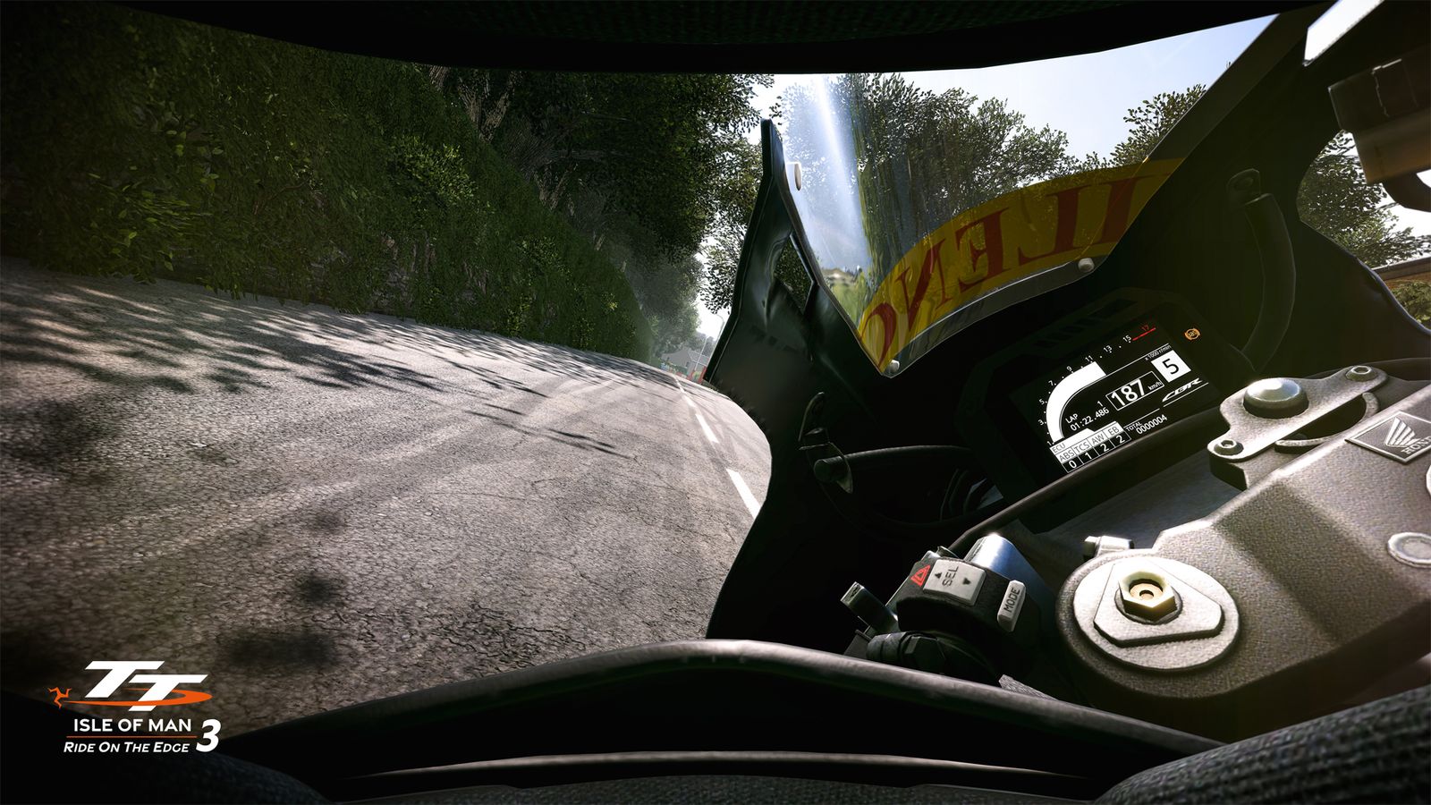 TT Isle of Man Ride on the Edge 3 review screenshot helmet camera