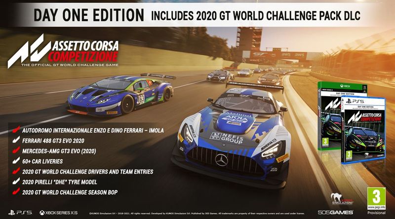 Assetto Corsa Competizione chegará ao PS5 e Xbox Series em 2022 - Última  Ficha