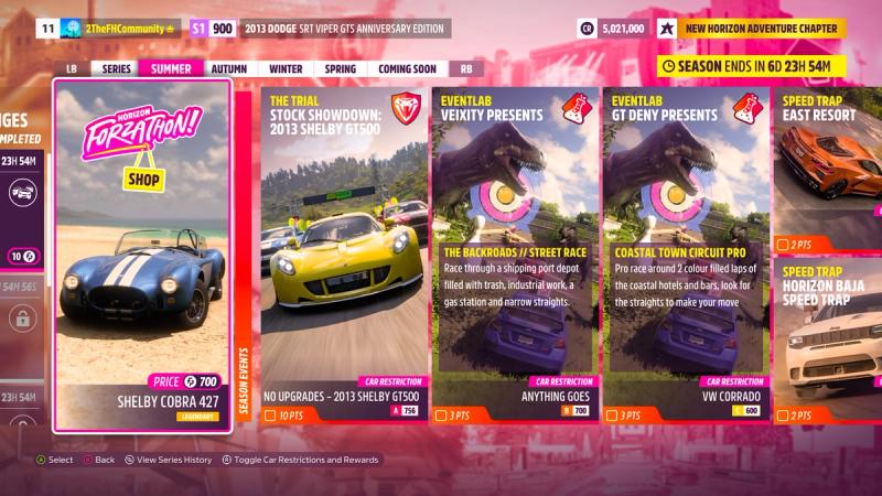 Forza Horizon 5's nostalgia-filled 10-Year Anniversary update now live