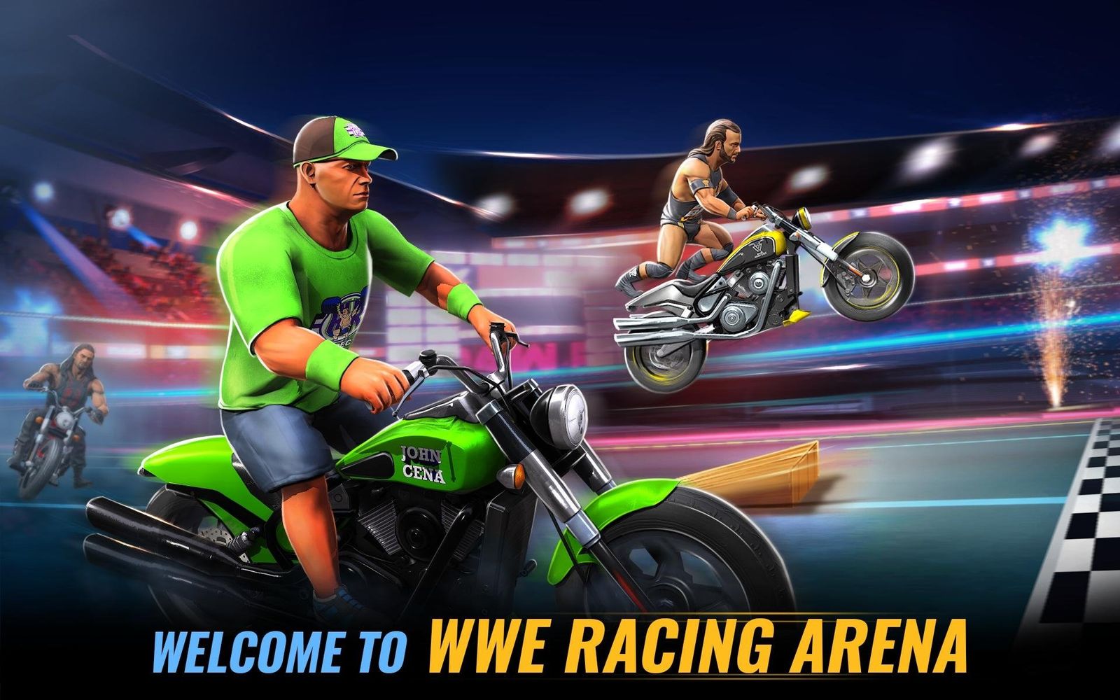 WWE Racing Showdown Arena