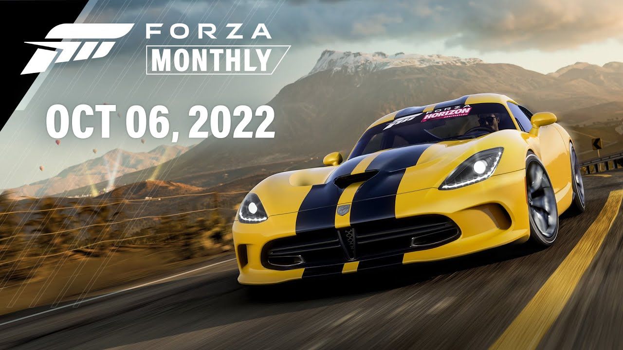 Forza Horizon 5 Horizon 10th Anniversary update Dodge SRT Viper GTS