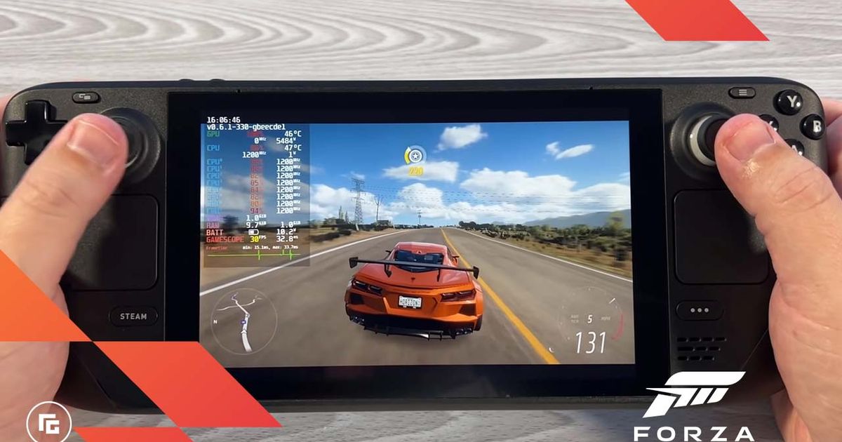 Playing Forza Horizon 5 on the go will soon be a reality