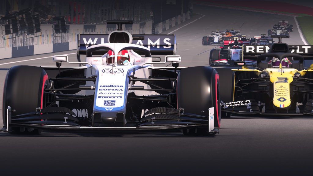 F1 2020 Race Start TN 1