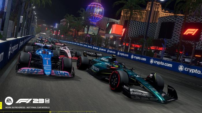 F1 23 Las Vegas screenshot