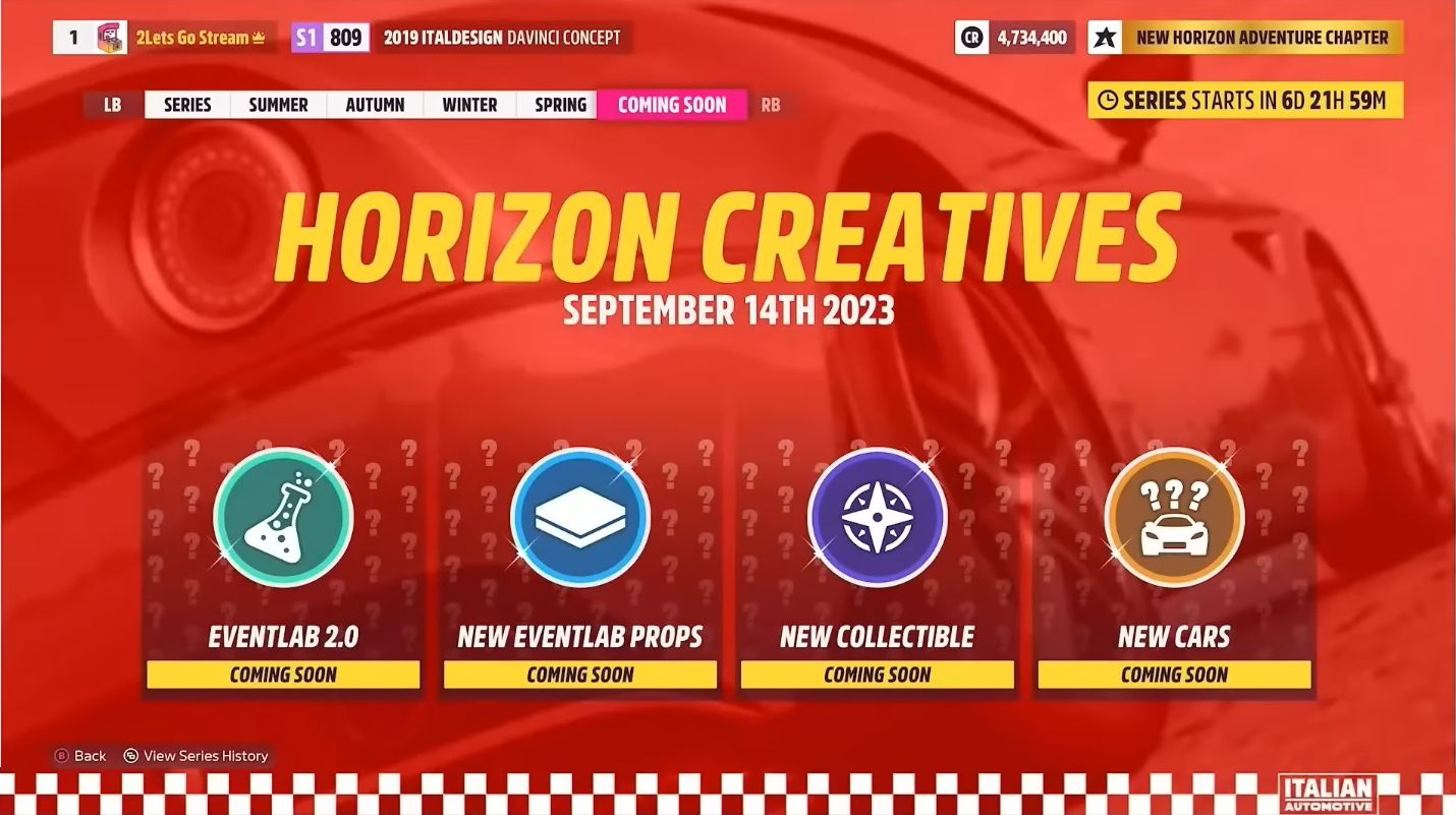 Forza Horizon 5 Horizon Creatives teaser