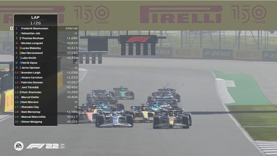F1 Esports 2022 Imola Round 1