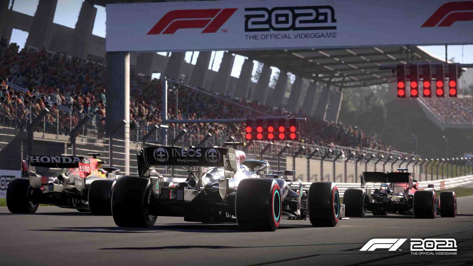 F1 2021 start