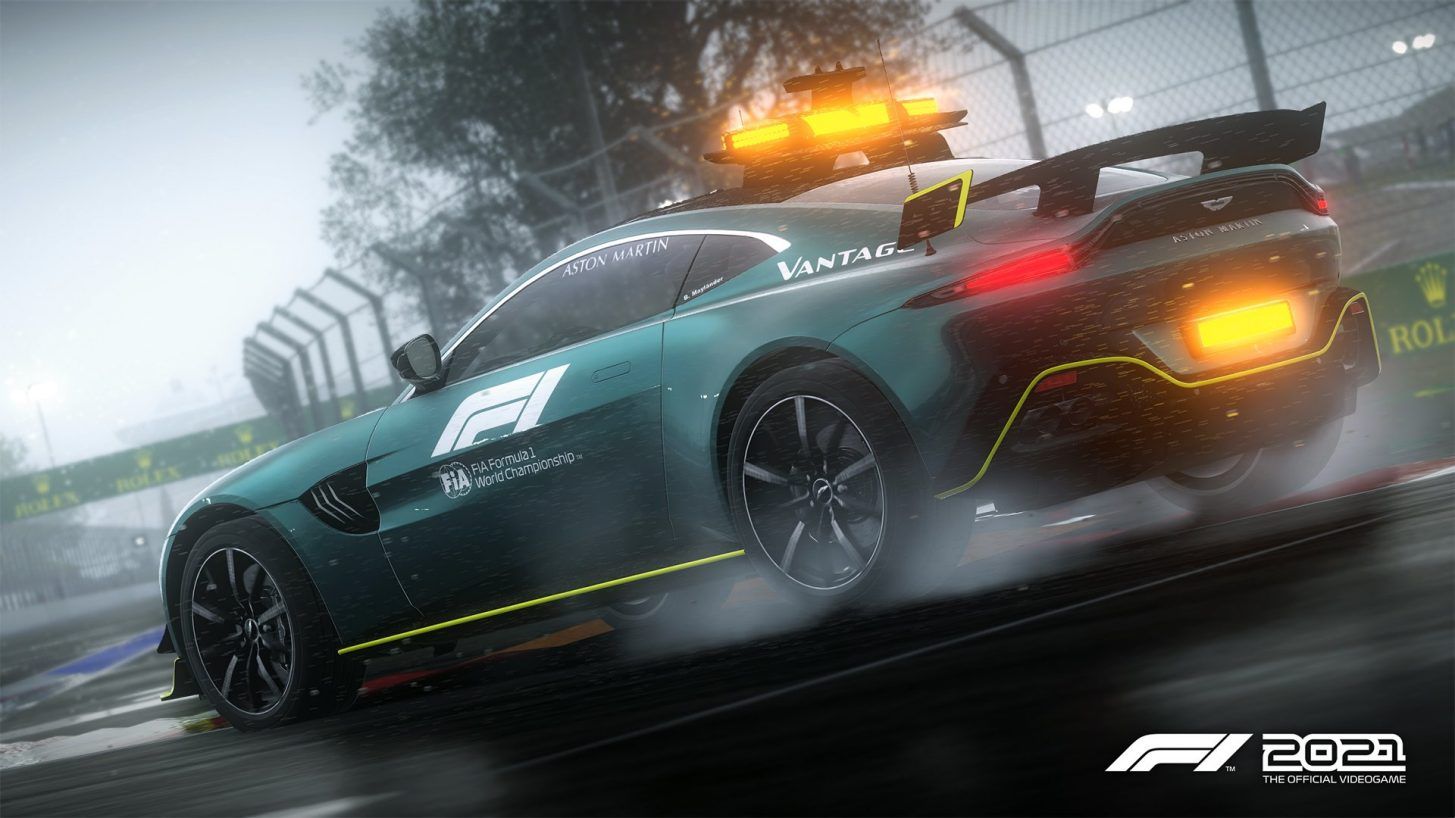 F1 22 Aston Martin Vantage Safety Car screenshot