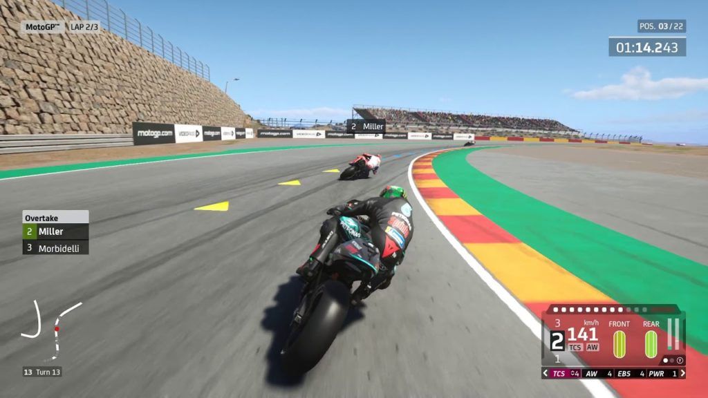 Franco Morbidelli MotoGP 20 game