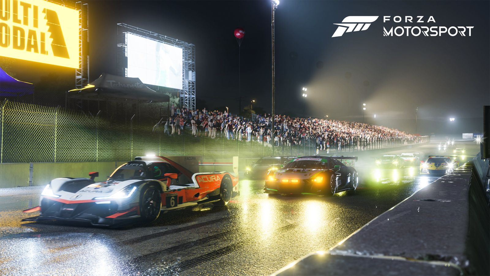 Forza Motorsport screenshot night racing