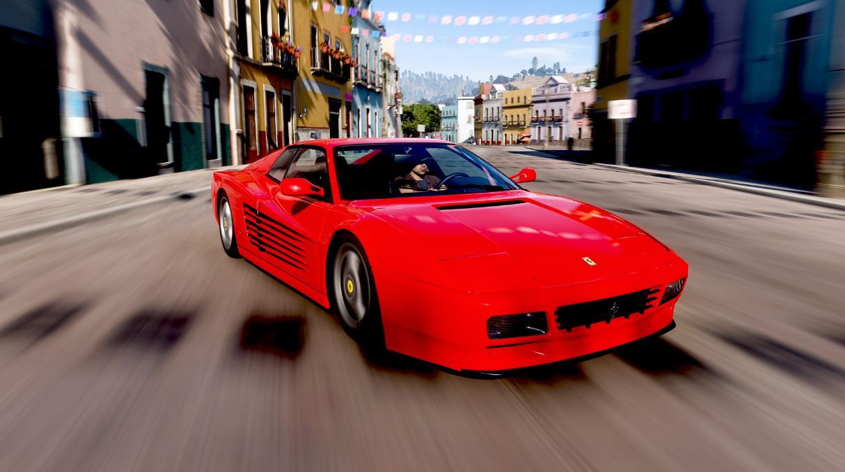 Ferrari Testarossa in Forza Horizon 5