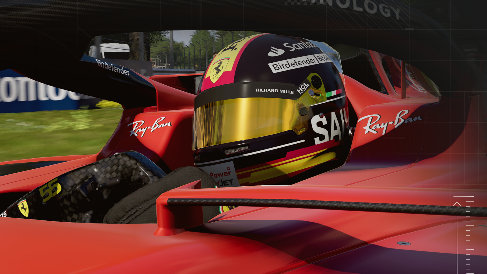 F1 23 Carlos Sainz free helmet