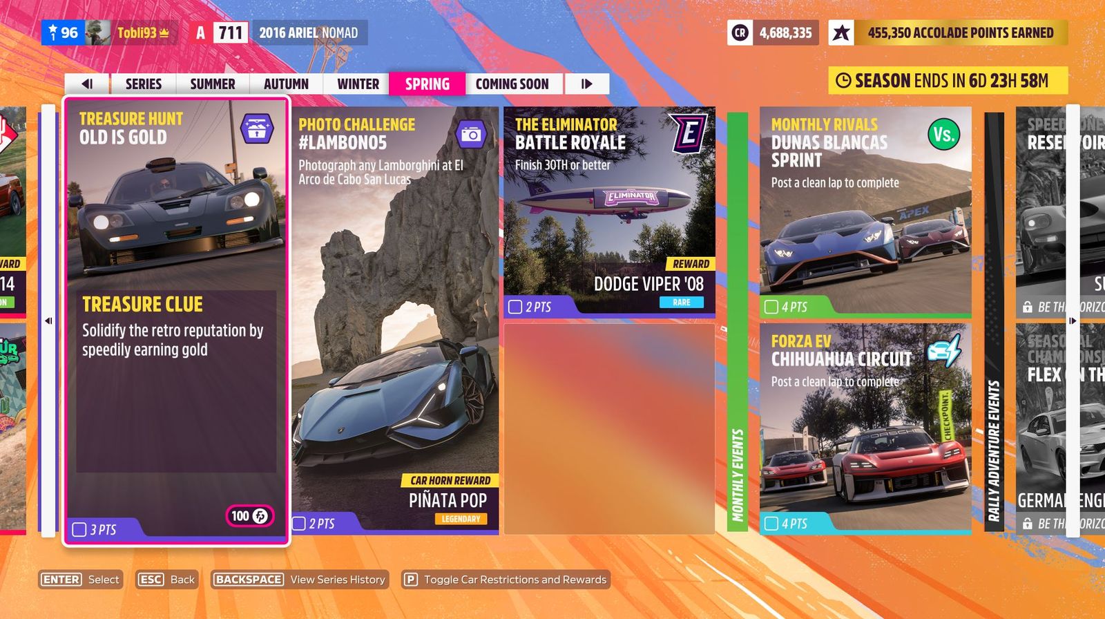 Old Is Gold treasure hunt clue in forza Horizon 5