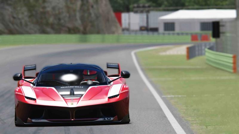 Assetto Corsa PS4 gameplay - Ferrari FXX K hot lap 