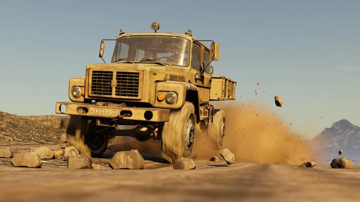 Dakar Desert Rally SnowRunner Trucks DLC screenshot