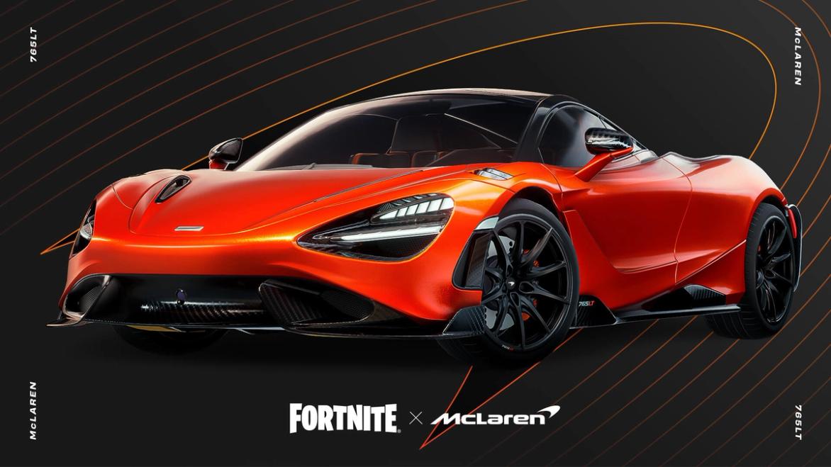 McLaren 765LT Bundle Drifts Into Fortnite
