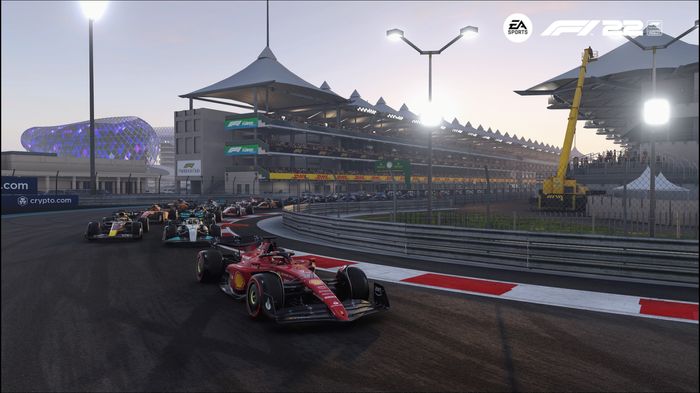 YAS MARINA: The action was bound to be close!