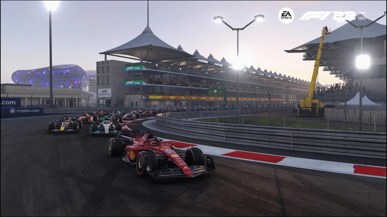 YAS MARINA: The action was bound to be close!