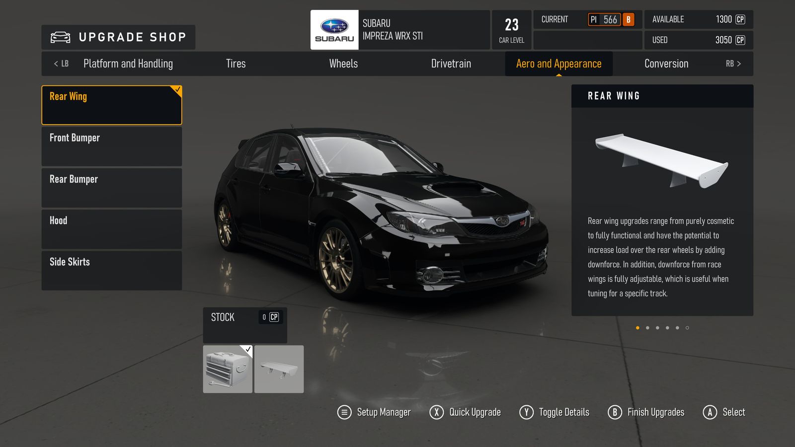 Forza Motorsport car upgrade guide