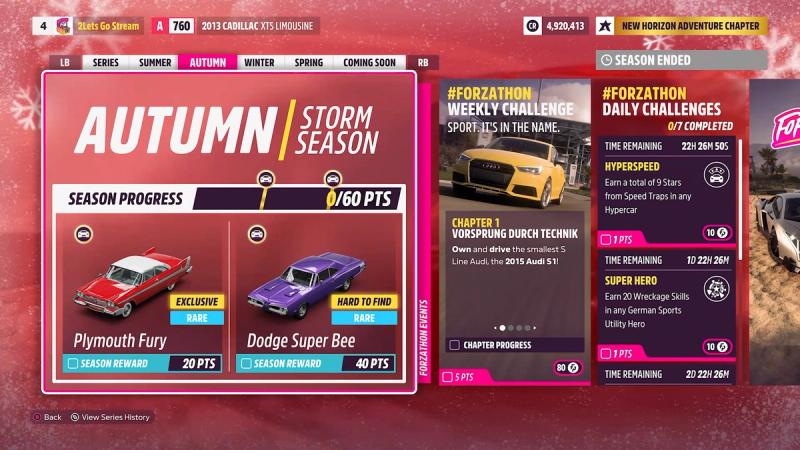 Forza Horizon 5 American Automotive Series Reward Cars Revealed