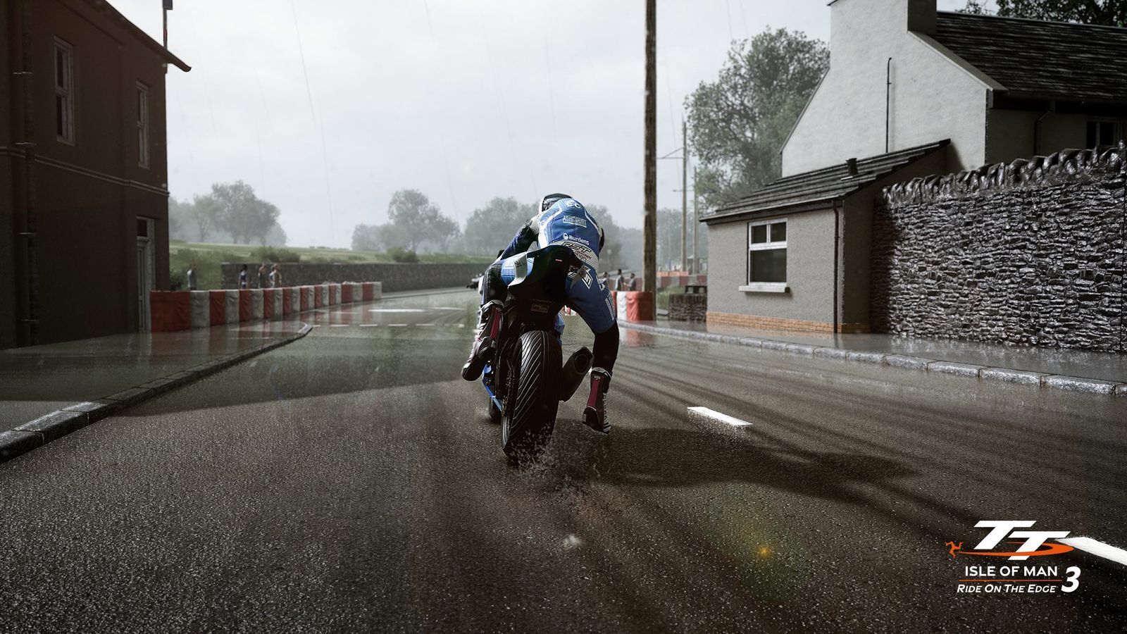 TT Isle of Man - Ride on the Edge 3 rain wet track