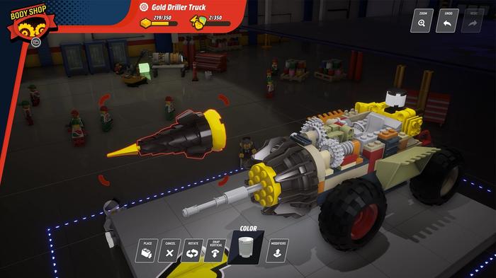 Lego 2K review screenshot car builder