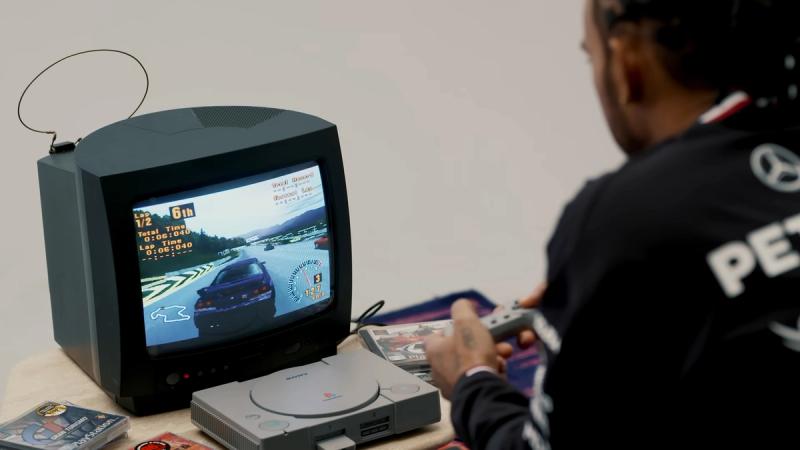 Lewis Hamilton Looks Back at His Favourite Retro Racing Games