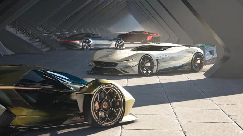 GT7 car and track list: Audi e-tron, Aston Martin, Jaguar and more