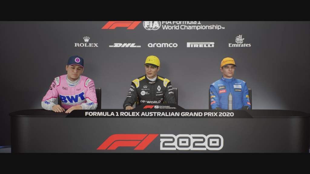F1 2021 Braking Point Ocon and Norris Press Conference