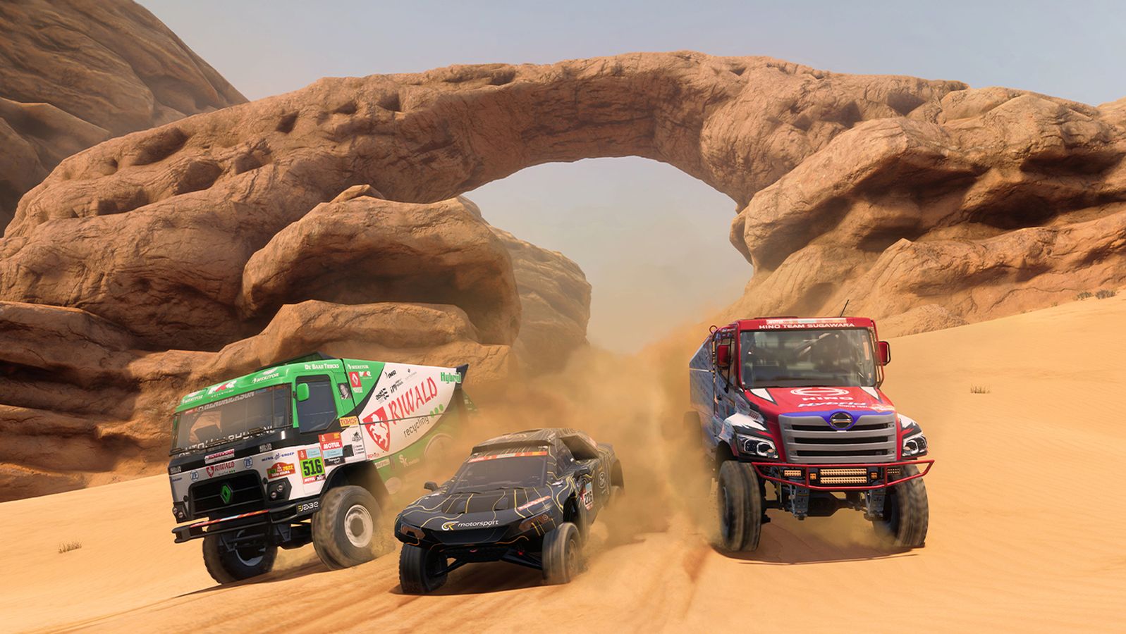 Dakar Desert Rally Hybrid Vehicle Pack