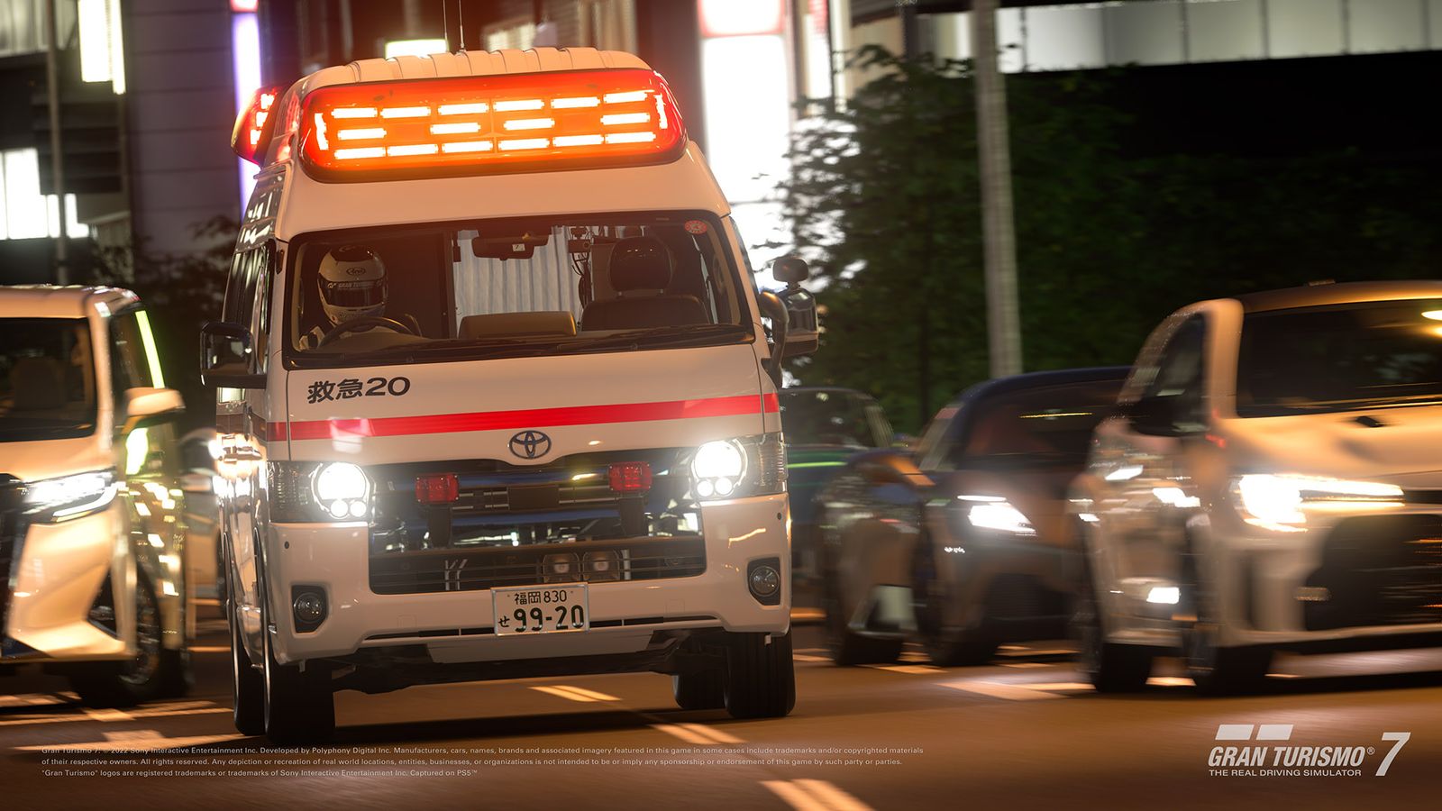 Gran Turismo 7 Toyota HiMedic Ambulance