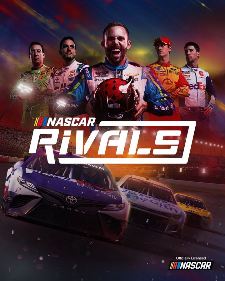 NASCAR Rivals cover stars