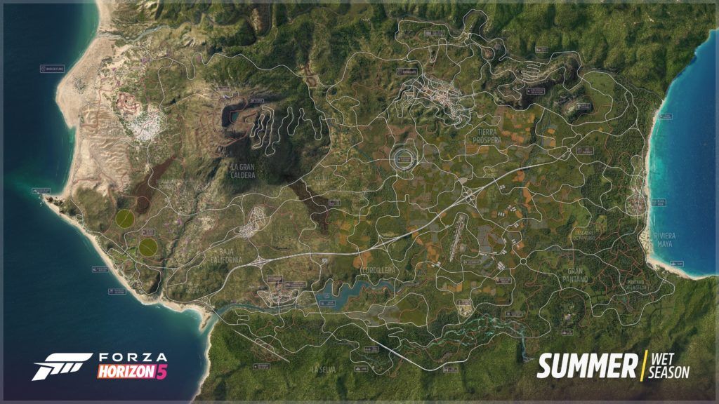 fh5 mexico full map