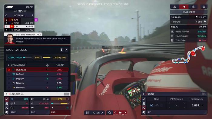 F1 Manager 2022 Feature Focus Race Day