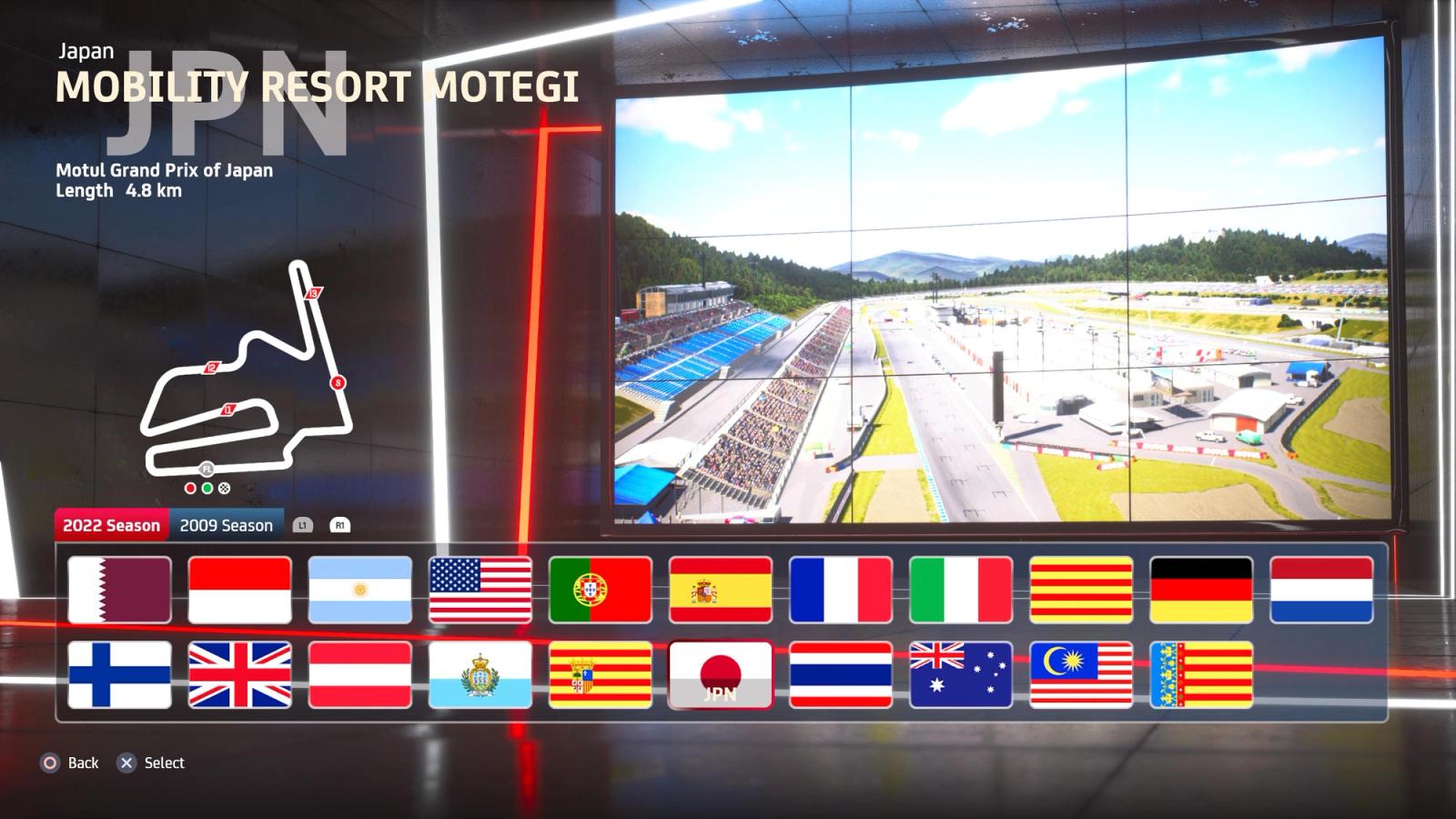 MotoGP 23 tracks Motegi, Japan