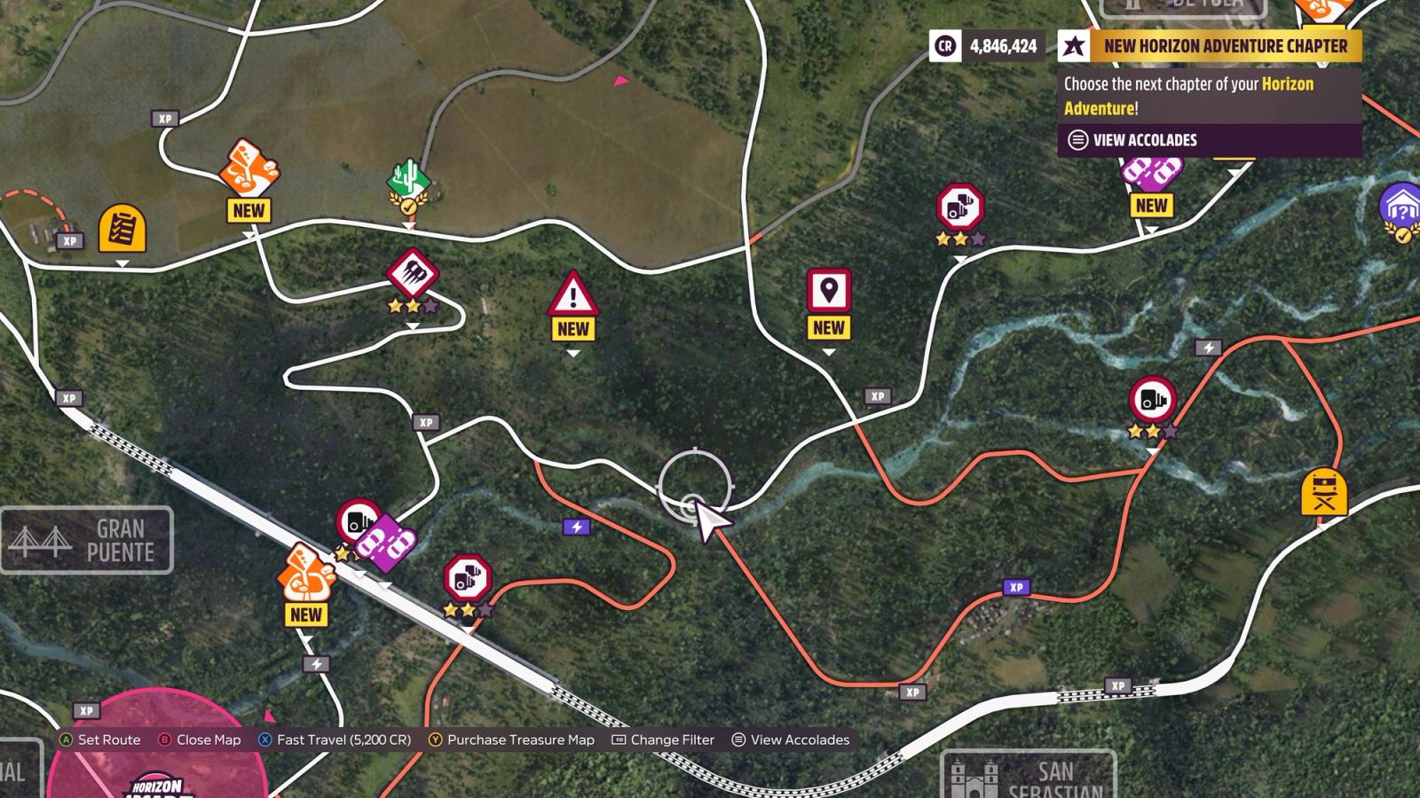 Forza Horizon 5 Finders Keepers Treasure Hunt guide Trail #1 start