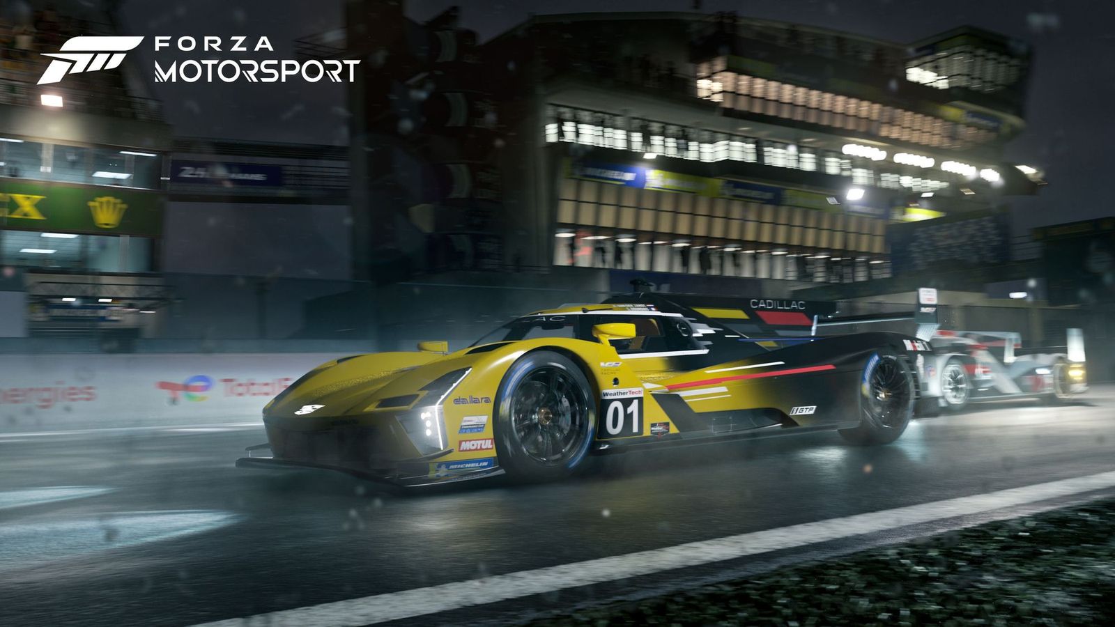 Forza Motorsport night racing Cadillac V-Series R