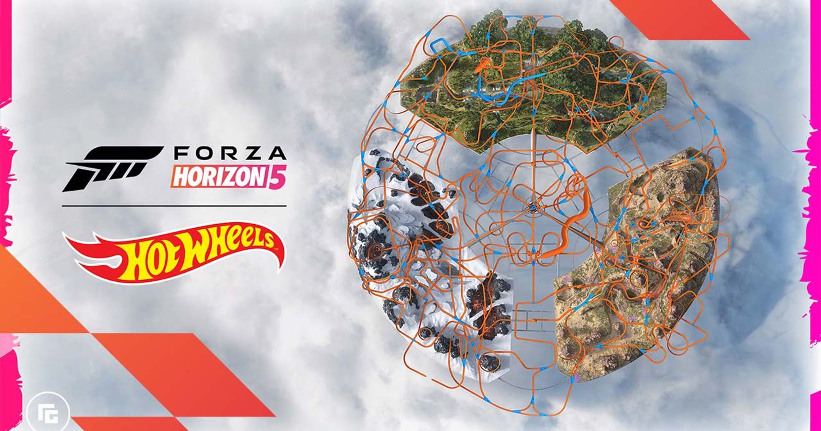 All Forza Horizon Games - World Map Comparison (Forza Horizon