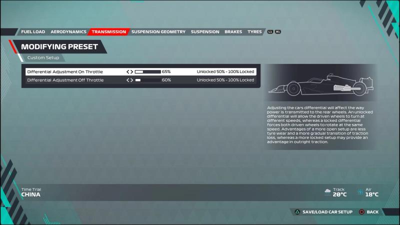 F1 22 China Car Setup - Optimised Race Setup