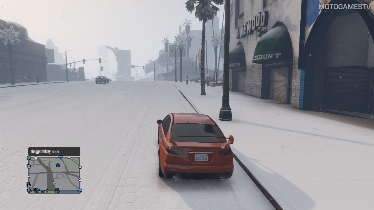 GTA Online Snow