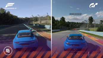 Forza Motorsport vs Gran Turismo 7 graphics comparison